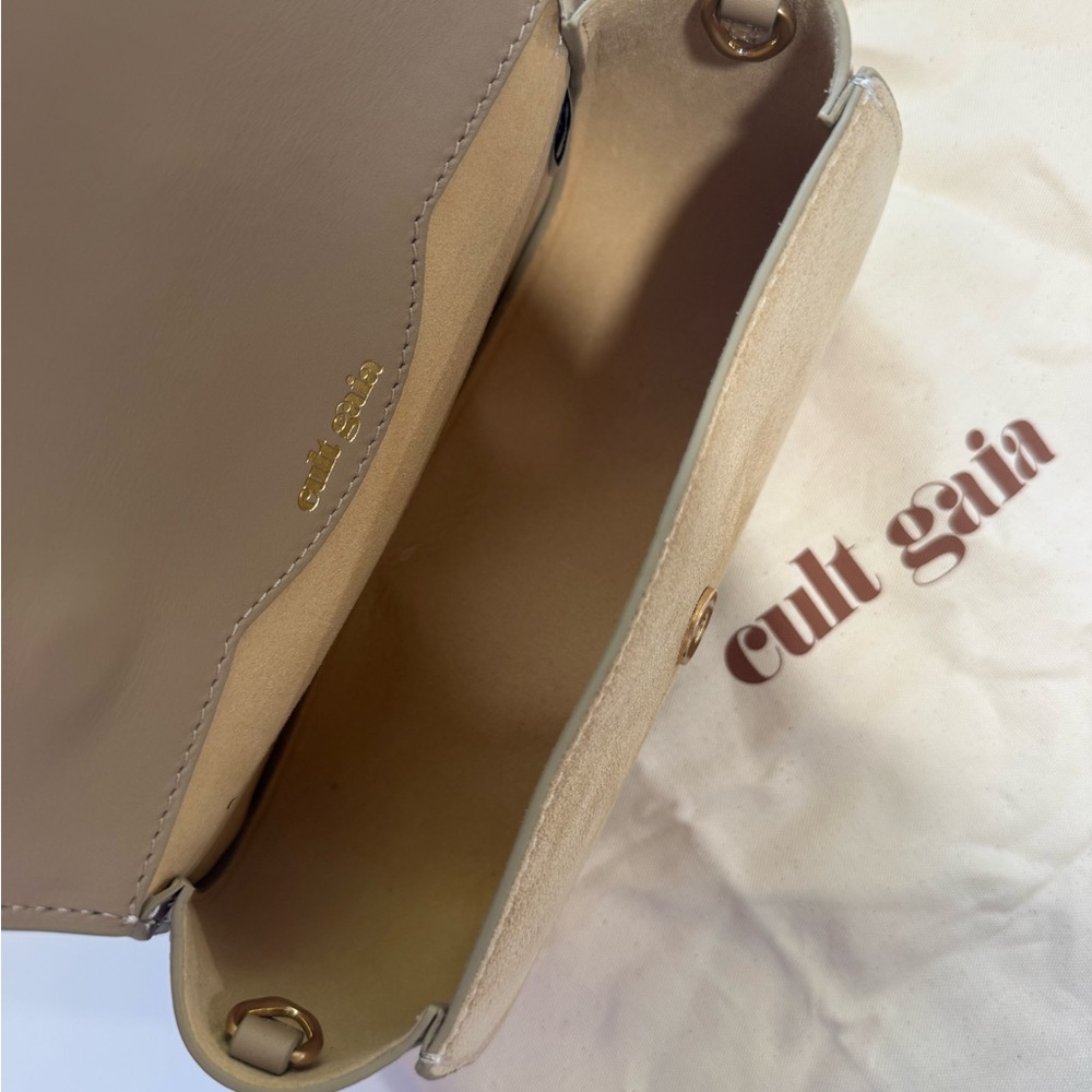 Cult Gaia 
Kazia Beaded Suede Top-Handle Bag - Picture 5 of 5